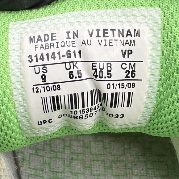 Nike Dunk Low Pro SB Womens 9 RARE Zebra White Burgundy Green Sneakers Skater - Picture 8 of 10